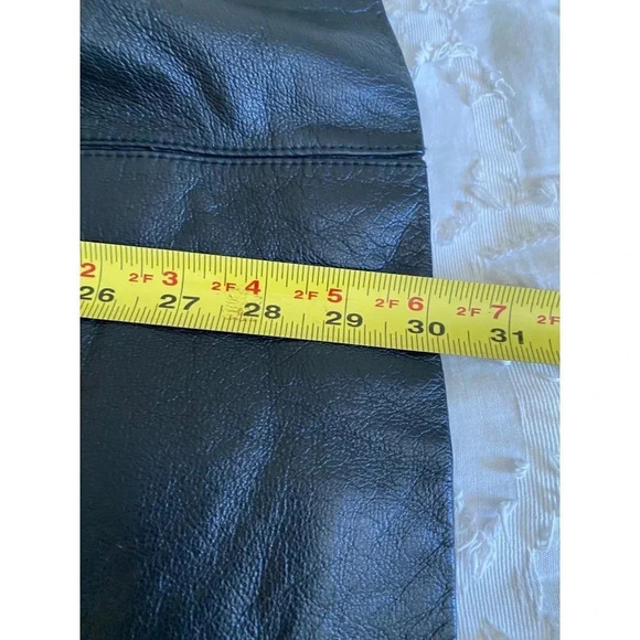 Vintage Worthington Leather Jacket Large Black - Picture 7 of 7